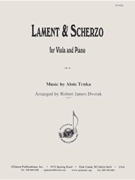 Lament & Scherzo - Vla-pno by for