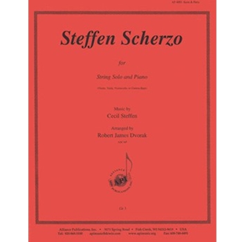 Steffen Scherzo - Stg Solo-pno