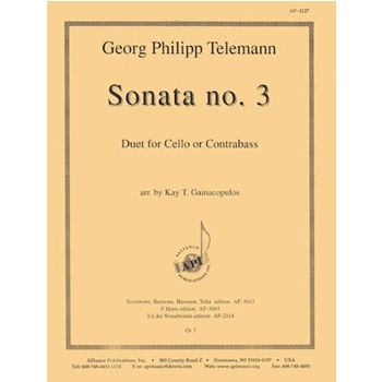 Sonata No. 3 - 2-cbs