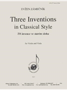 Three Inventions... Vln & Vla by for