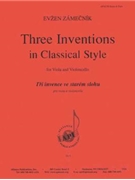 Three Inventions... Vla 2 Or Vc 2 by for