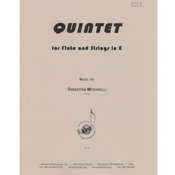 Quintet For Flute & Strings (4) In E