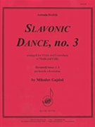 Slavonic Dance No 3 - Vln & Cbs Duo by for
