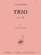 Trio No. 12 - Vln Vla Vc by for