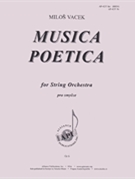 Musica Poetica For Strings by for Score