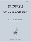 Fantasy For Violin And Piano by for