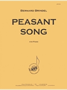Peasant Song For Piano by Brindel Bernard for