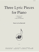 Three Lyric Pieces For Piano by Burswold Lee for