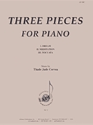 Three Pieces for Piano by Thade Jude Correa for