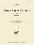 Three Paper Cutouts On A Modified Row For Piano by Kistler Vera for