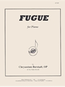 Fugue - Pno Solo by Borstadt Chrysostom for
