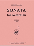 Sonata For Accordion by Oldrich Semerak for