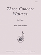 Three Concert Waltzes - Piano by Burswold Lee for