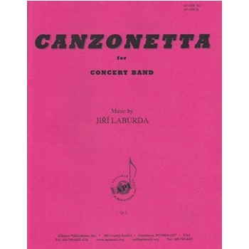 Canzonetta For Concert Bd - Sc