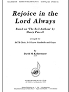 Rejoice in the Lord Always by Kellermeyer David - Kellermeyer David - for SATB and Organ