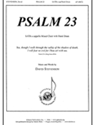 Psalm 23 by Stevenson David for SATB/hnddr