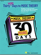 30 More Days To Music Theory by Stosur Sharon for Teacher Book