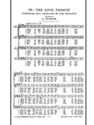 Love-promise by Dvorak Antonin for TTBB