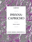Pavana Capricho Op. 12 by Albeniz Isaac for