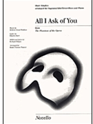 All I Ask of You by Lloyd Webber Andrew - Carson-Turner Barrie - for SATB