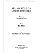 All My Hope on God Is Founded by Howells Herbert for Unison