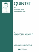 Quintet For Brass Opus 73 Parts by Arnold Malcolm for Brass Quintet