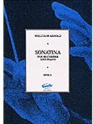 Malcolm Arnold: Sonatina For Recorder And Piano Op.41 by Arnold Malcolm for Flute