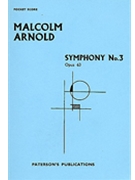 Malcolm Arnold: Symphony No.3 Op.63 (Study Score) by Arnold Malcolm for