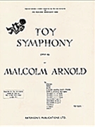 Malcolm Arnold: Toy Symphony Op.62 (Score) by Arnold Malcolm for