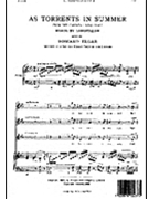 As Torrents In Summer by Elgar Edward - Moore - for SSA