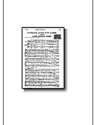 Ascribe unto the Lord by Wesley Samuel Sebastian for SATB