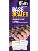 Gig Bag Book Of Bass Scales by Bridges and Dineen - Gig Bag Book Series - for Elec Bass