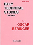 Daily Technical Studies for Piano by Beringer Oscar for