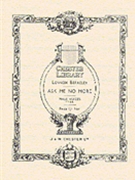 Ask Me No More by Berkeley Lennox for TTBB