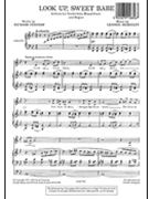 Look Up Sweet Babe Op. 43 No. 2 by Berkeley Lennox for SATB