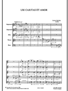 Ubi caritas et amor by Berkeley Lennox for SSATB