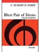 Blest Pair of Sirens by Parry C H H - C.S. Lang - for SATB