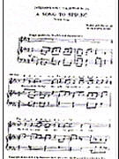 A Song to Spring by Winifred Bury for Unison