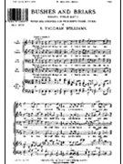 Bushes & Briars by Vaughan Williams Ralph for TTBB a cappella