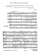 Ego Sum Panis Vivus by Byrd William - Collins - for SATB