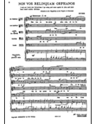 Non Vos Relinquam Orphanos by Byrd William for SSATB