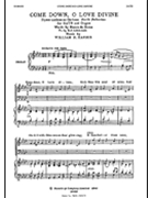 Come Down O Love Divine by Harris William Henry for SATB and Organ