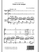 Come to the Manger by Hesketh Kenneth for SATB