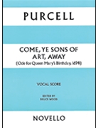 Come Ye Sons of Art Away by Purcell Henry for SATB Score