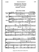 Communion Service in F by Sumsion Herbert for SATB