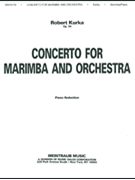 Concerto for Marimba and Orchestra Op. 34 by Kurka Robert for