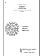 Credo by for SSAATTBB