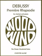 Premiere Rhapsodie by Debussy Claude for Clarinet Solo