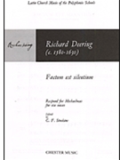 Factum Est Silentium by Deering Richard - Simkins C F - for SATB a cappella