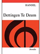 Dettingen Te Deum by Handel George Frideric for SATB